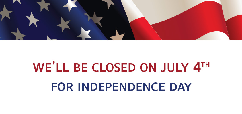 Will Closed on July 4th